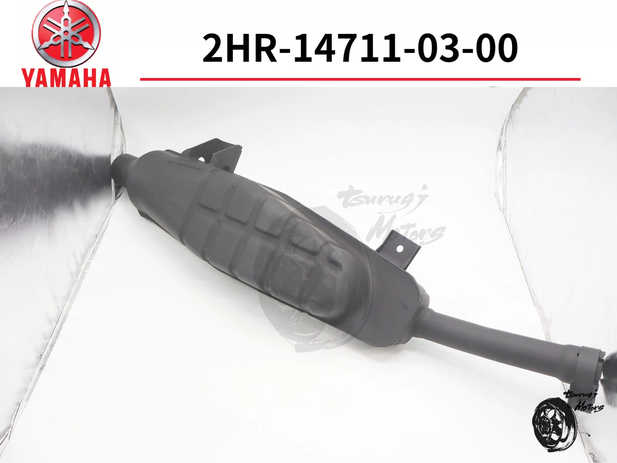 YAMAHA Genuine EXHAUST MUFFLER SILENCER 2HR-14711-03-00 OEM
