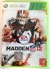 Xbox 360 MADDEN NFL 12 Football EA Sports Video Game Peyton Hillis Browns 2012