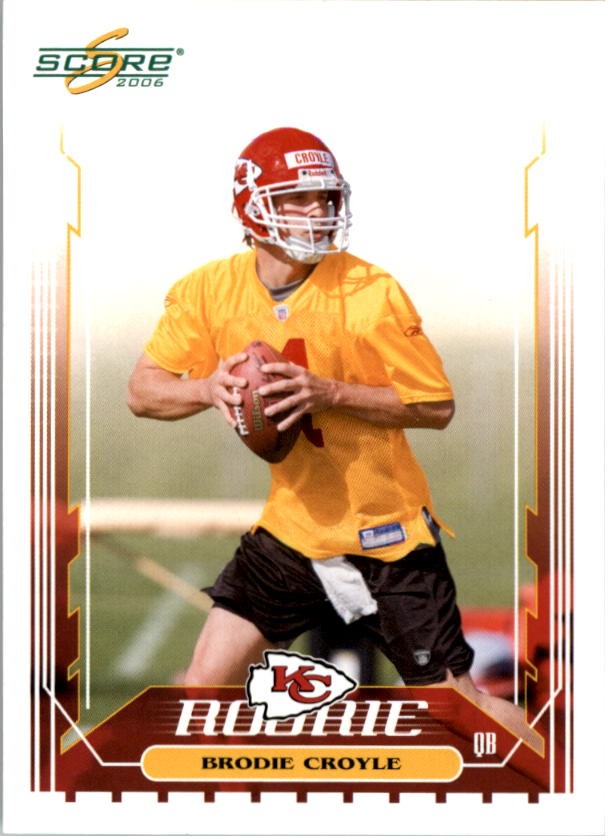 Brodie Croyle Score #382 Glossy