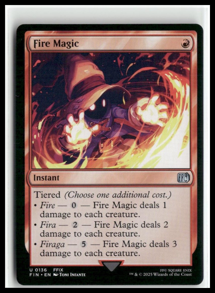 FINAL FANTASY #136 Fire Magic