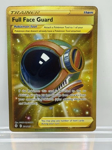 Full Face Guard (Secret) 231/203 SWSH07: Evolving Skies Holo NM