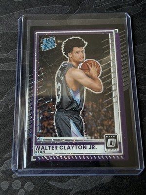Panini Donruss Optic 2025-26 Walter Clayton Jr. Rated Rookie Black /35 