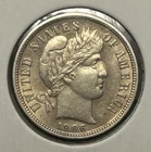 1906 Barber Dime AU