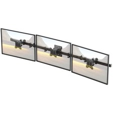 Triple Monitor Wall Mount for 17-32" Screens - Heavy Duty, Adjustable VESA