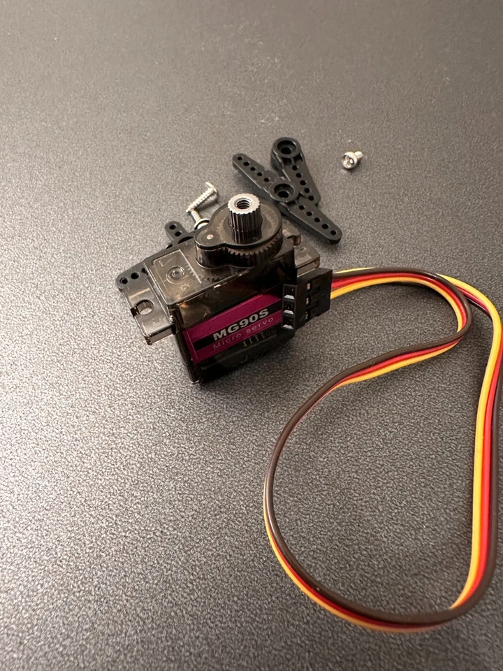 10 Stück MG90S Mini Micro Servo Motor Metall Getriebe Gear RC Modellbau - Bild 4 von 4