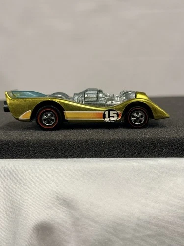 Hot Wheels Redline Jet Threat Yellow HK BEAUTIFUL M/NM