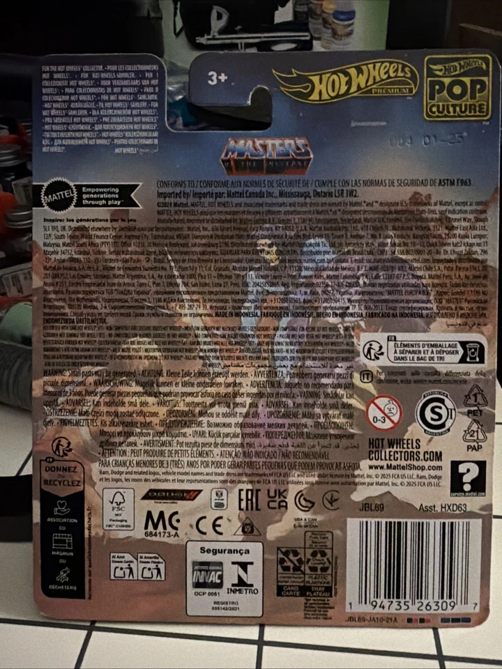 Dodge A100 66 Hot Wheels Master of The Universe 1:64 NUEVO SELLADO Mattel Foto 3 de 4