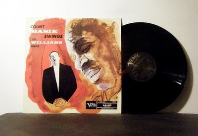 COUNT BASIE and JOE WILLIAMS LP Swings and sings 1955 Verve Japan   jazz  vinyl