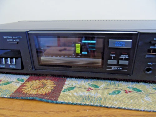 SANSUI RG-900R GRAPHIC EQ ANALIZER with RS-900R REMOTE CONTROL - PARTS & REPAIR
