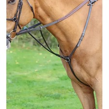 Shires Velociti GARA Hunt Weight Breastplate Havana