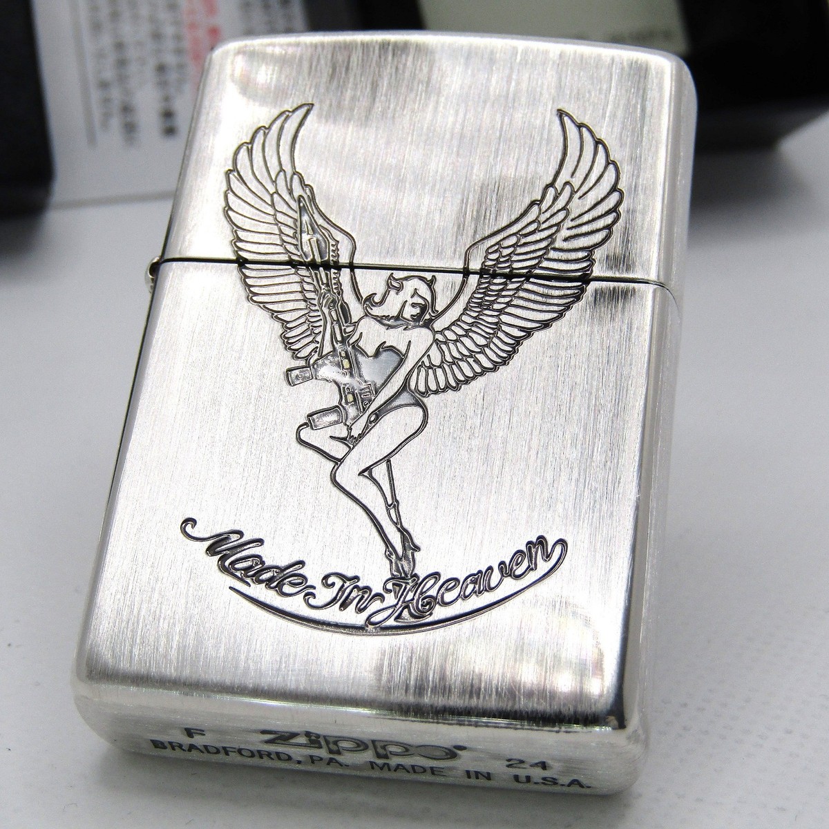 Biohazard RE:2 Resident Evil Made in Heaven Angel CAPCOM Zippo Oil 
