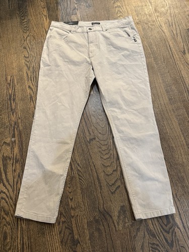 Silver Jeans Ashton Pants Straight Slim Fit Slim Leg Mens 36 32 NEW Khakis - Picture 6 of 8