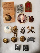 *Russian Military Pins Lot Of 15 Items