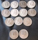 12 United States Bicentennial KENNEDY HALF DOLLARS 1976 - 10 Mint D & 2 No Mint