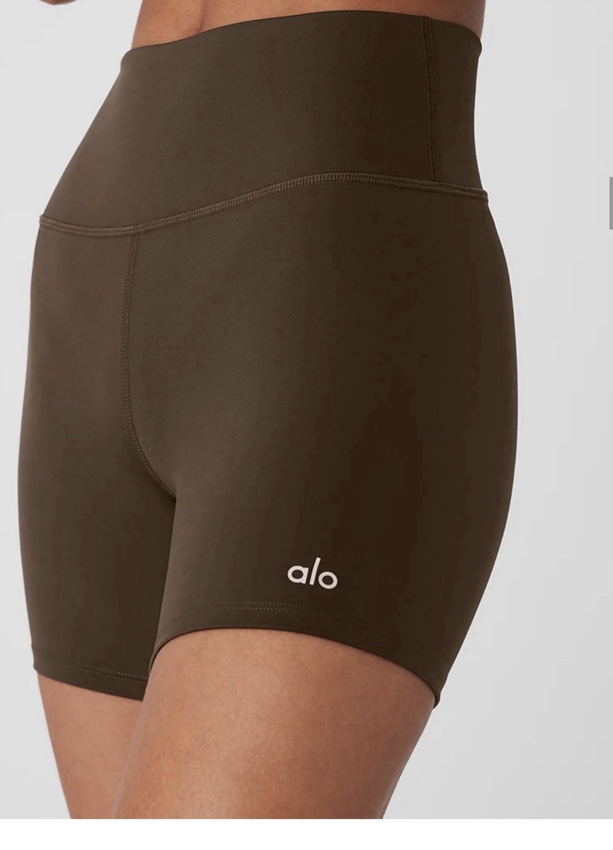 Alo Yoga 5” Airlift Energy Short Espresso Size Large | eBay