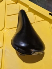 Schwinn Approved Mesinger Comfort Form Bike Saddle Seat Black Made USA BMX
