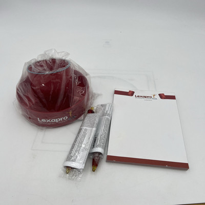 Lexapro Lot 2 Pen Notepad Pen Holder  Drug Rep Pharmaceutical Promo Advertising