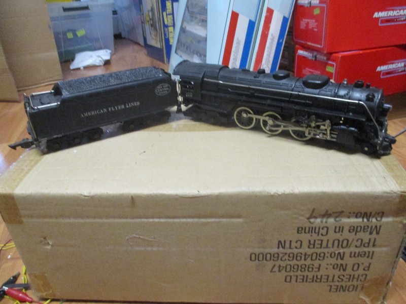 Amer Flyer 322 4-6-4 Steam Loco (4/24/26 #1) High Coll
