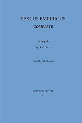 Sextus Empiricus Complete Buch Sophron Editor