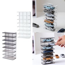 Vitrine décorative à 7 niveaux pour voitures miniatures à l'échelle