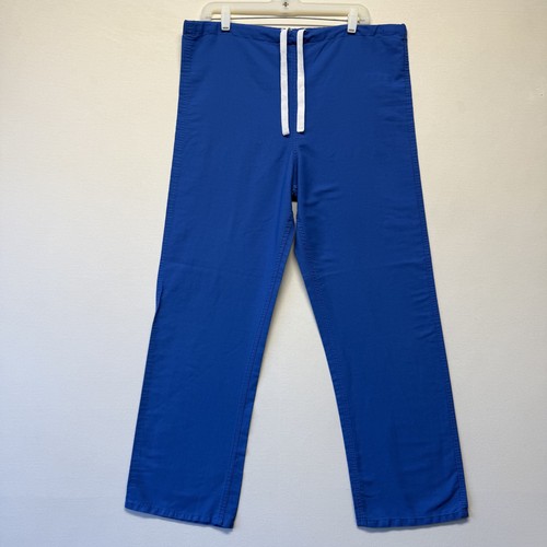 Medline Reversible Scrub Pants Womens Small Navy Blue Medical Nurse Uniform