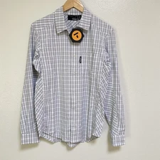 NWT Truewerk Shirt Men Small Edo Fancy Plaid Long Sleeve Stretch Outdoor
