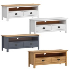 TV-Schrank Fernsehtisch Lowboard Sideboard TV Möbel Massivholz Kiefer