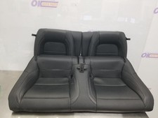 24 2024 Ford Mustang Ecoboost Coupe Rear Seat Assembly Black Leather