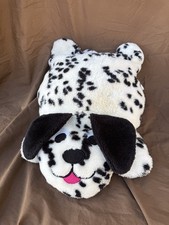 Vintage HTF Crown Crafts Pillow Buddies Jr Plush Dog Dalmatian Puppy 24 Long