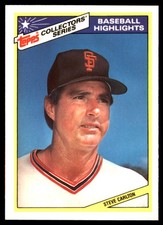 Steve Carlton 1987 Topps Woolworth Baseball Highlights #1 Giants MLB READ