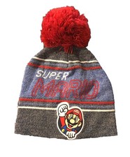 Nintendo Super Mario Youth Knit Beanie Hat Stocking Cap Winter