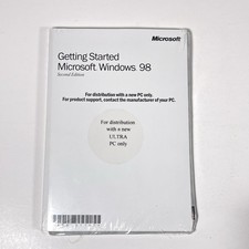 Getting Started Microsoft Windows 98 Second Edition for ULTRA PC - CD  Booklet