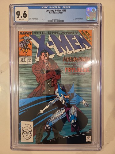 Uncanny X-Men 256 CGC 9.6 Marvel Comics 1989 1st New Psylocke 