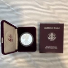 U.S. Mint American Eagle 1 oz Proof Silver Coin with Display Box