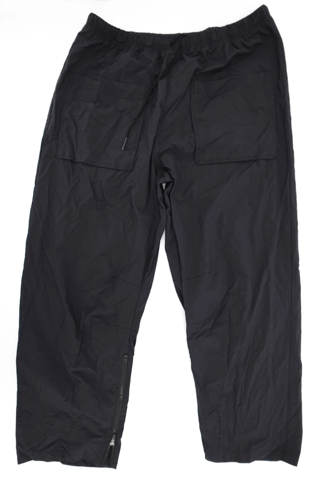 Movement Pants Mens Medium Black Nylon Zip Pocket Drawstring Waist Athletic