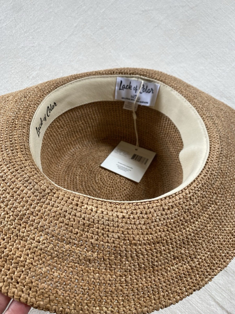 Authentic Lack of Color Brand new size Large 59CM Inca Wide Brim - Straw Bucket Hat | Lack of Color [US] main image 2