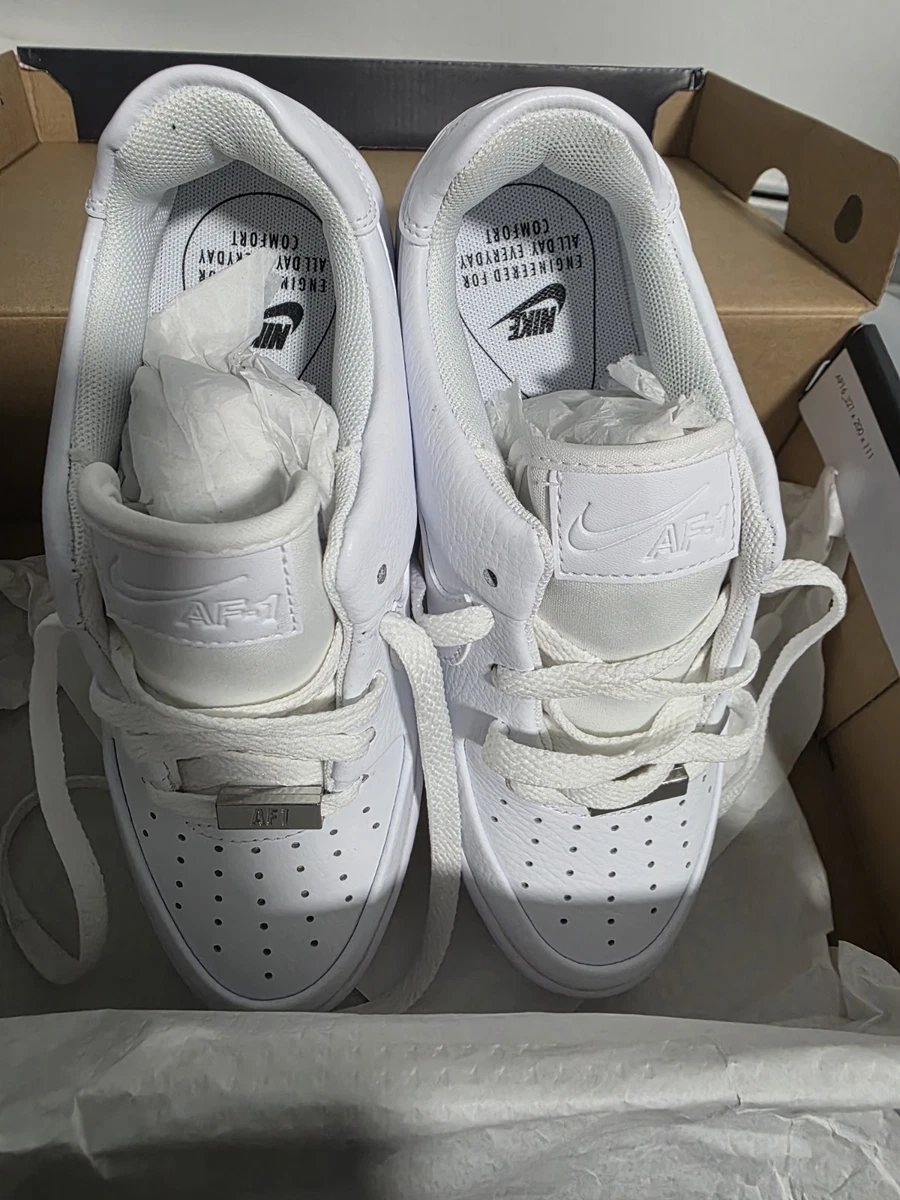 Nike Air Force 1 Low Triple White W for sale | eBay