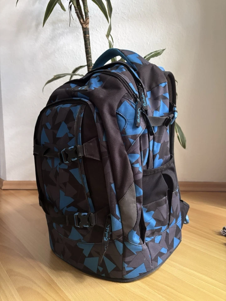 Satch Pack Blue Triangle Schulrucksack - Bild 2 von 4