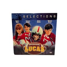 Lucas Rare Promo Paper Sleeve DVD Corey Haim Charlie Sheen Kerri Green OOP