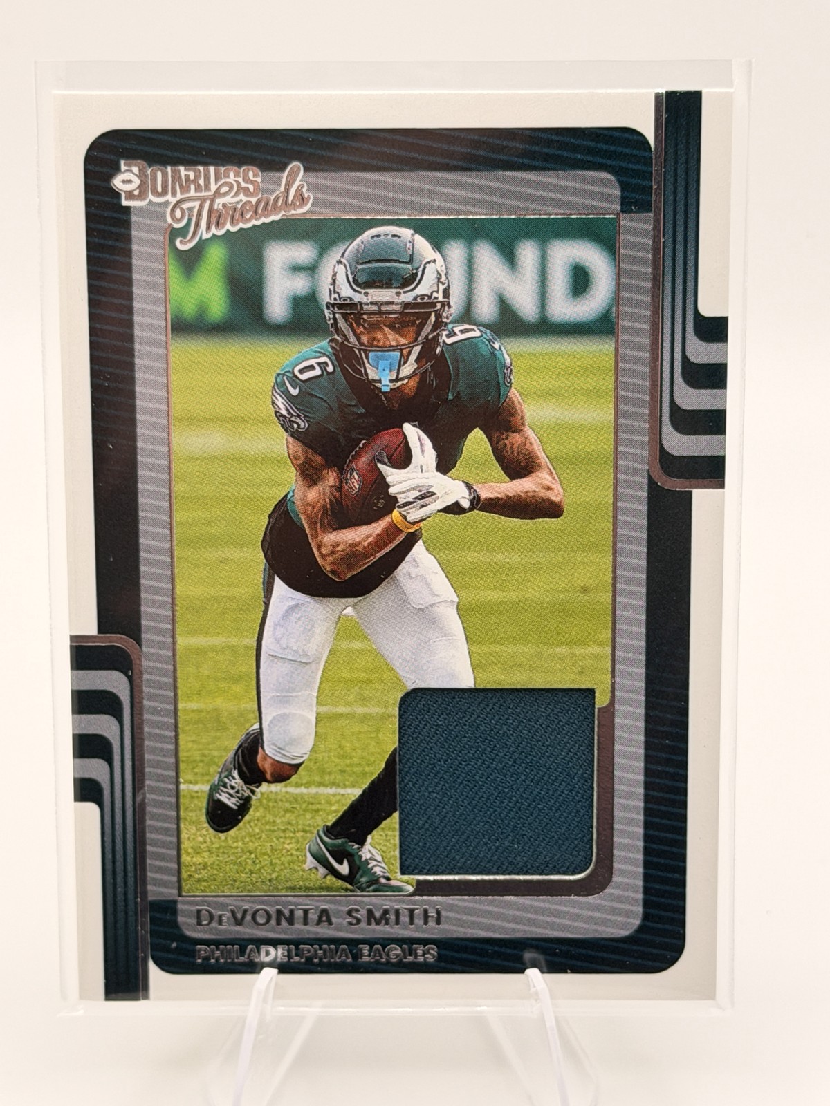 DeVonta Smith 2025 Donruss Donruss Threads #DTH-DSH Philadelphia Eagles