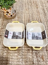 2PCS   NWT STAUB France Ceramic 7.5  x 6  1.0...