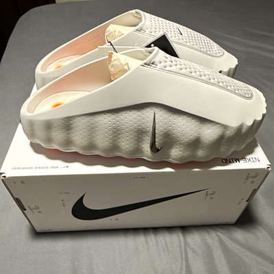 Nike Mind 001 Slide Light Smoke Grey Size 13, DS BRAND NEW