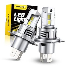 New Upgraded H4 Bulbs, 33,000LM 900 Ultra Brightness, 1:1 Halogen H4/9003