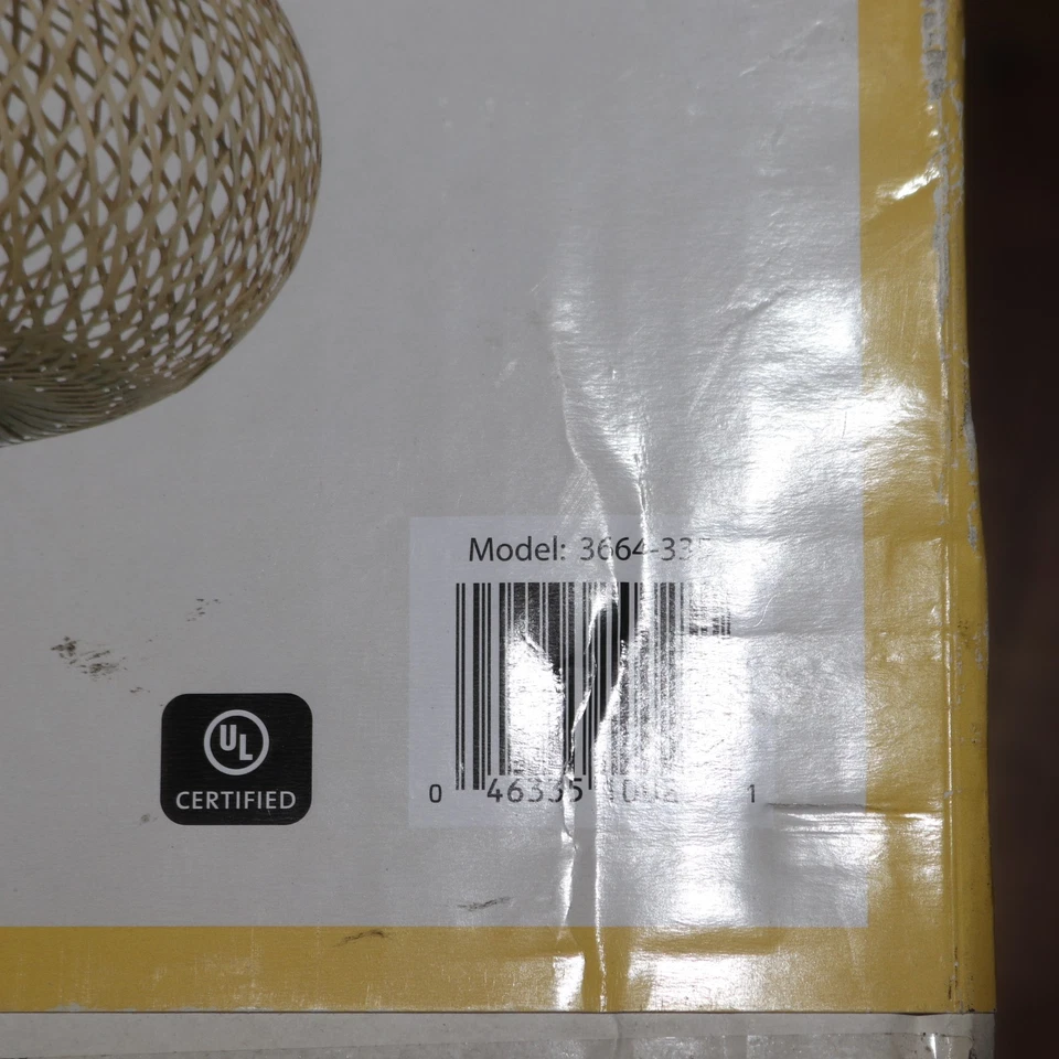 Designers Fountain Linnea 1-Light Tropical Pendant Light 60W 3664-335 - Image 2 of 4