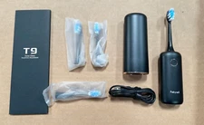 Travel Sonic Electric Toothbrush with 4 Brush Heads (Charger not included)