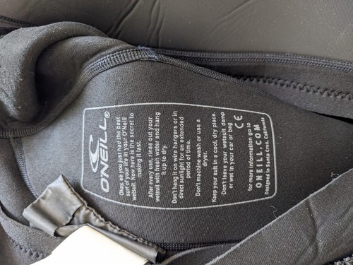 Womens Wetsuit - O'Neill Reactor II 3/2mm Back Zip Size 10 VGC - Picture 5 of 5