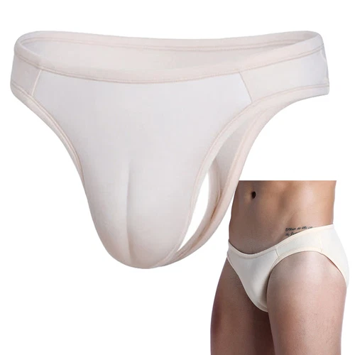 Ladies Camel Toe Seamless Panty CONTROL GAFF Panties Vagina Underwear Crossdress - Picture 2 of 15