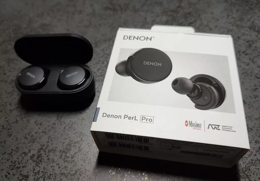 Denon Wireless Earphones PerL Pro AH-C15PL Bluetooth IPX4 Black AHC15PLBKEM