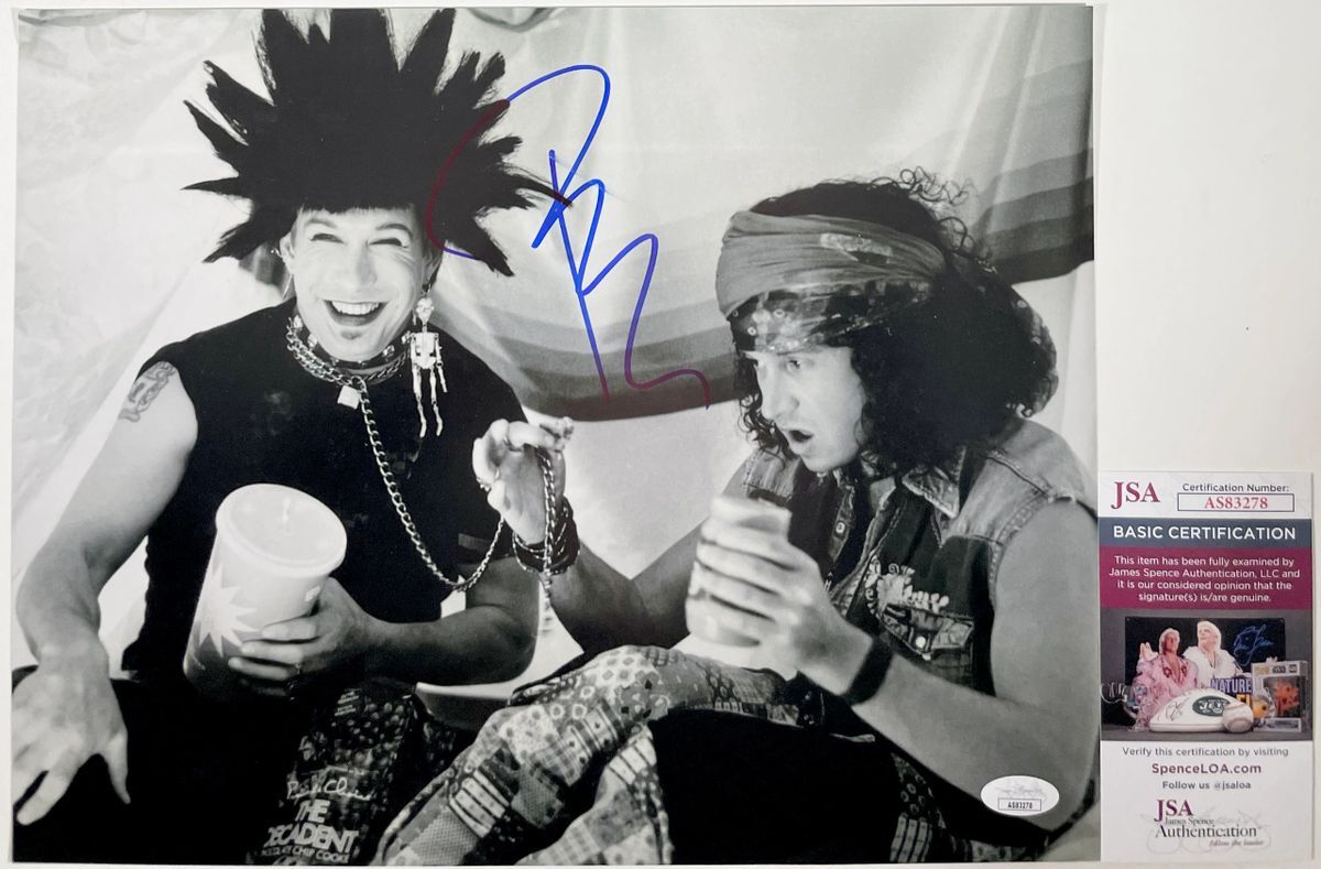 Pauly Shore Autographed Signed Bio-Dome Black \u0026 White 11x14 Photo JSA COA, image size:1200x789