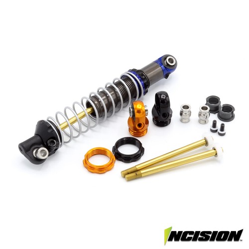 Incision IRC00515 S8E Machined Aluminum Shock Cap Orange - Picture 3 of 3